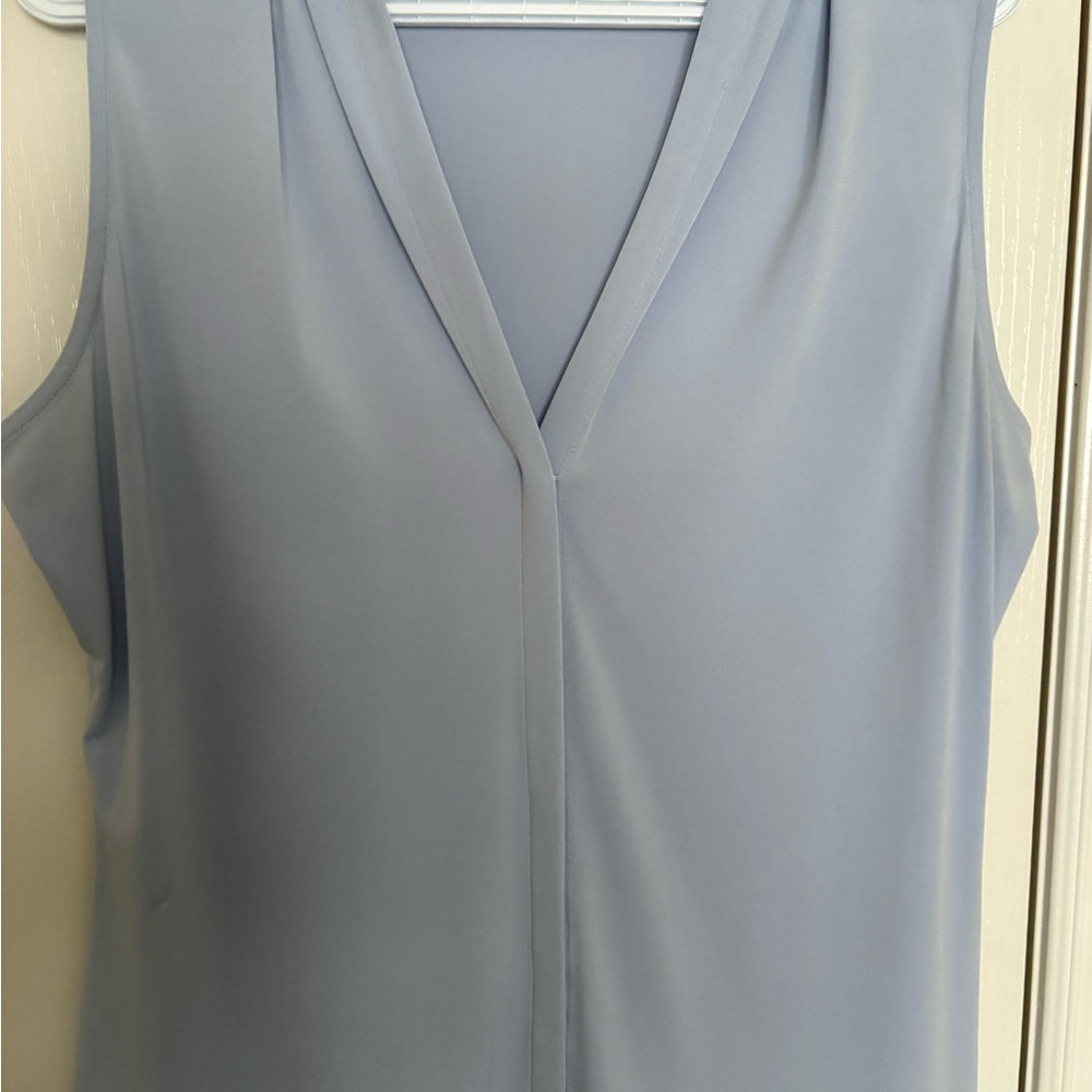 Calvin Klein Light Blue Sleeveless Blouse